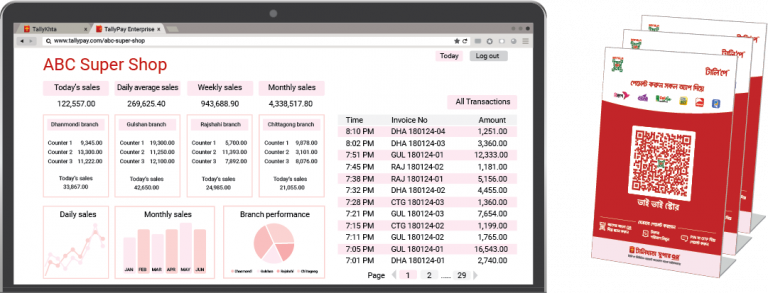 TallyPay Enterprise – টালিখাতা